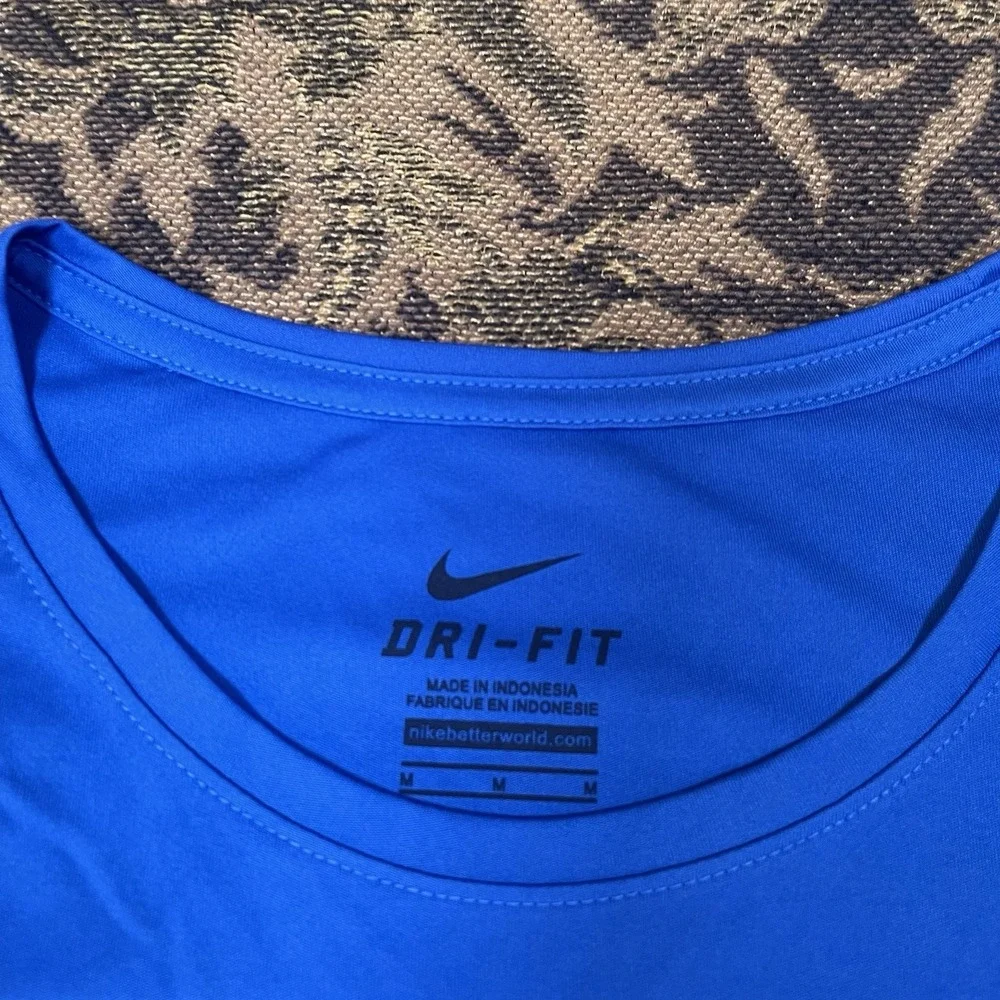 Nike Dri-FIT Boston Breakers FC NWSL Soccer women's Blue t-shirt Size Medium New